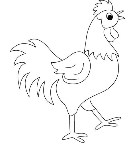 Free download 37 best quality printable chicken coloring pages at getdrawings. Delicate chicken template printable | Derrick Website