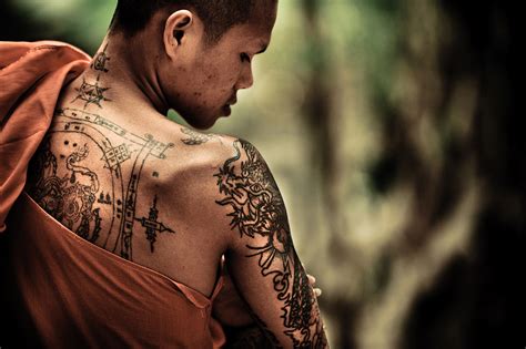 Tatuaggi Religiosi I Tatuaggi Buddisti Stili E Fotografie