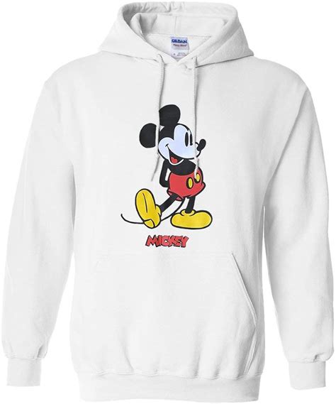 Mickey Mouse Hoodie Disney Graphic Adult Cool Pullover