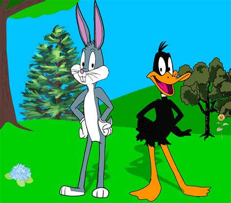 Safe Artist Ledorean Bugs Bunny Looney Tunes Daffy Duck