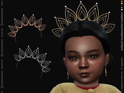 Aaliyah Headband For Toddlers By Sugar Owl The Sims Game