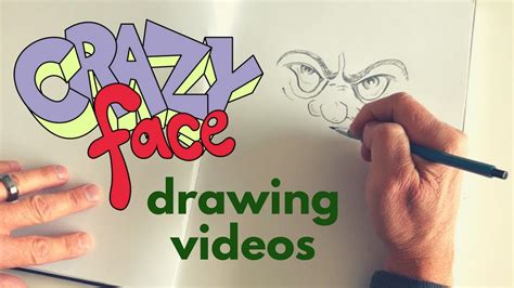 How To Draw A Crazy Face Vol 1 2018 Youtube