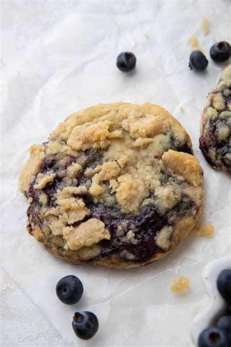 The Best Crumbl Blueberry Muffin Cookies With Streusel Lifestyle Of A