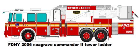 Fdny 2006 Seagrave Tower Ladder By Geistcode On Deviantart
