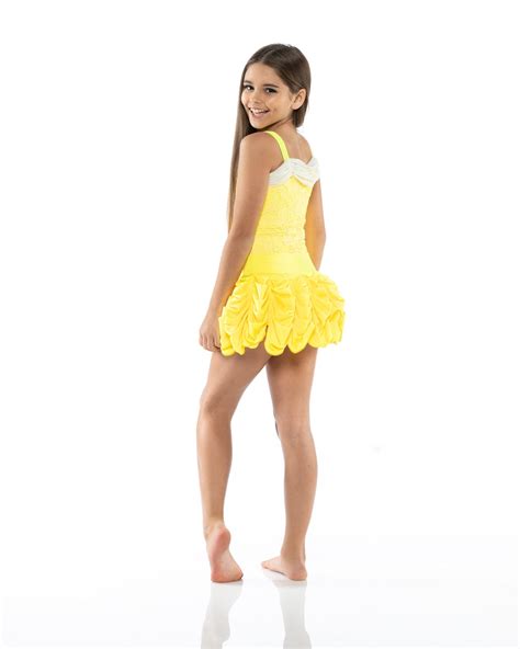 Belle Inspired Fairytale Series Dancewear Set 11500 Etsy