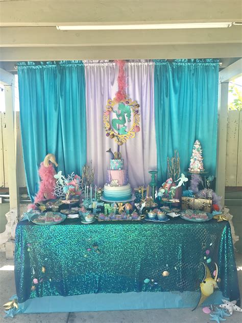 Mermaid Party Mermaid Party By Jcute Design Cupcakes Sweet Table