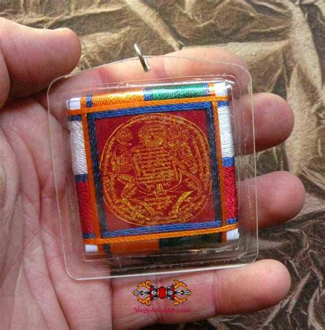 Amulette Tibétaine Yantra Mekha Damdok (contre les énergies négatives ...