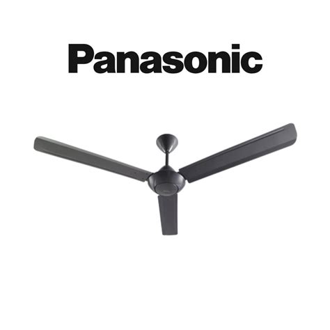 This single speed 190 cfm fan is designed for larger volume areas up to 200 sq. Panasonic Ceiling Fan - Dark Grey (60") F-M15A0VBHH ...