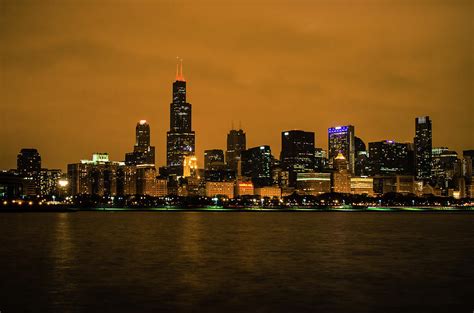 Chicago January Nights Photograph By Miguel Winterpacht Fine Art America