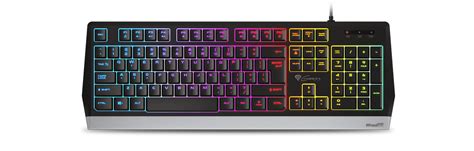 Tastatura Gaming Genesis Rhod 300 Rgb Usb Layout Us Negru