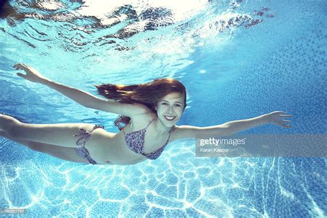 Teenage Girl Underwater Photo Getty Images