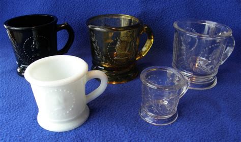 Glass Mug Collecting Medallion Pattern By Atterbury That Which We