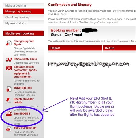 Remember to use your airasia big points during checkout payment page so you can utilize your points without paying. Crazy Digest: What is AirAsia BIG SHOT?