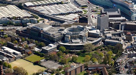 Bbc Television Centre London From The Air Aerial Photographs Of Great