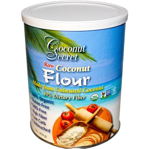 Coconut Secret Raw Coconut Flour 1 Lb 454 G