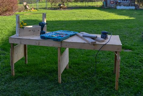 9 Diy Folding Workbench Plans You Can Make Today With Pictures