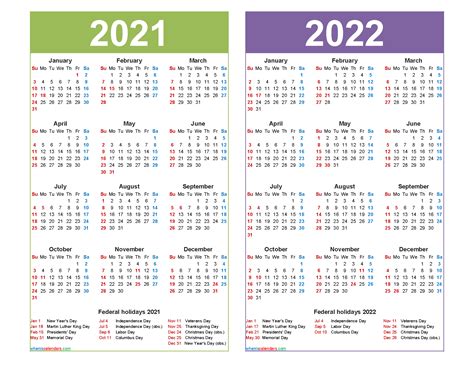 Free 12 Month Word Calendar Template 2021 Free Printable Calendars