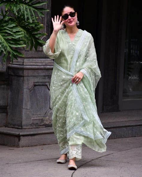Kareena Kapoor Spotted In A Green Salwar Suit Ahead Of Raksha Bandhan