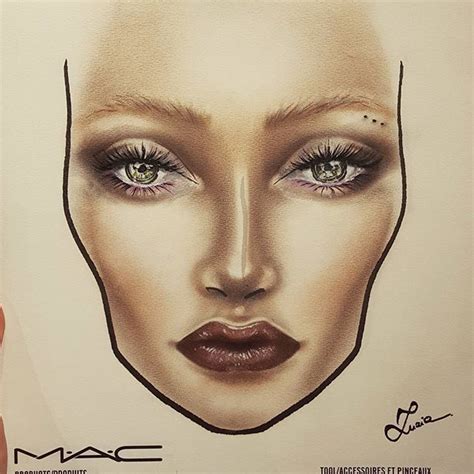 Macfacechart Mac Facechart Makeup On Instagram Mac Makeup Looks Best Mac Makeup Favorite