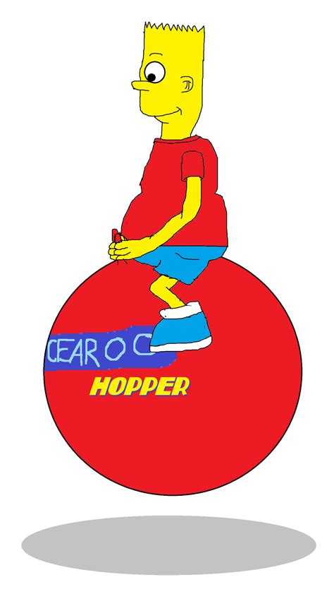 Bart Simpson On A Bouncearoo By Itetpirsonicfan On Deviantart