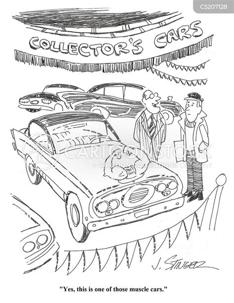 Muscle Cars Cartoons And Comics Funny Pictures From Cartoonstock