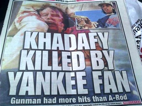 So, new york magazine, with help from twitter, wrote some funny headlines for tomorrow's edition. Best/Worst New York Post Sports Headlines of All Time ...