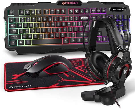Fantech P51se Gaming Keyboard And Mouse Gaming Headset And Headphone