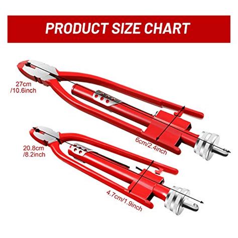 2 Pieces Aircraft Safety Wire Twisting Pliers Tools Wire Twist Pliers 9