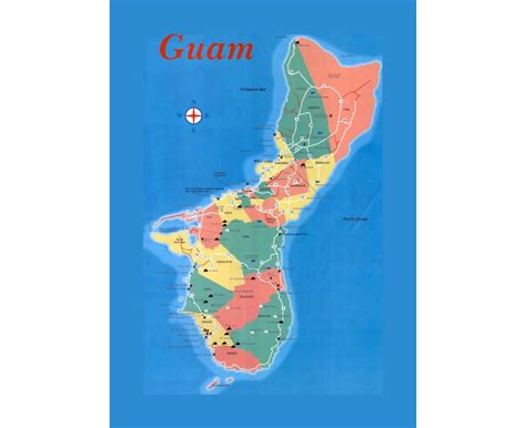 Maps Of Guam Collection Of Maps Of Guam Oceania Mapsland Maps