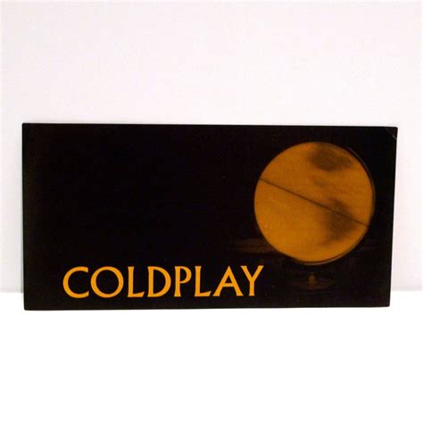 Coldplay Sticker Parachutes 2000 With Planet Image Vintage Etsy