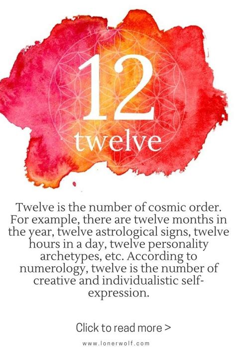 The Mystical Meaning Of Number 12 Cosmic Order Self Expression