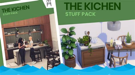 The Sims 4 Eco Kitchen Cc Stuff Pack Maxis Match Cc Stuff Pack 04d