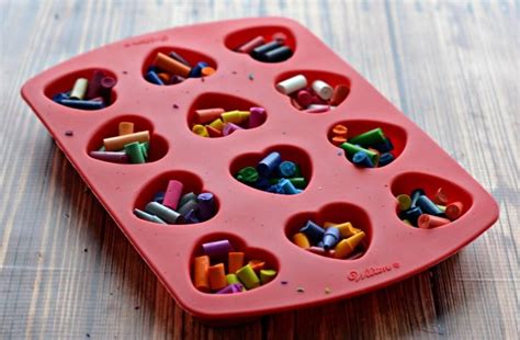 Diy Crayon Hearts For Cards This Valentines Day