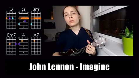 John Lennon Imagine Ukulele Tutorial Youtube