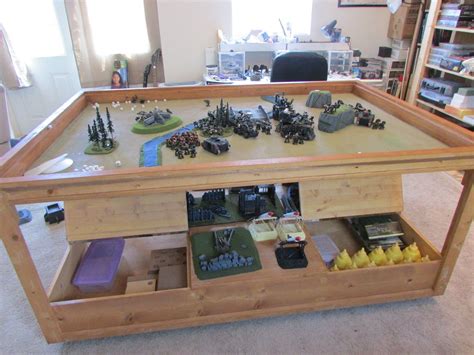 Warhammer 40k Fantasy Rpg Dandd Custom War Game Terrain Table 4x6