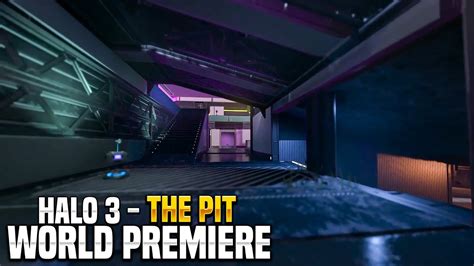 Halo Infinite World Premiere Halo 3 The Pit Primer Vistazo Youtube