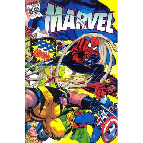 Marvel Annual Report 1995a Vf Marvel Comic Book