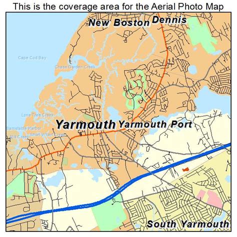 Aerial Photography Map Of Yarmouth Port Ma Massachusetts