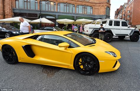 Arab Supercar Tour Continues To Cannes Daily Mail Online