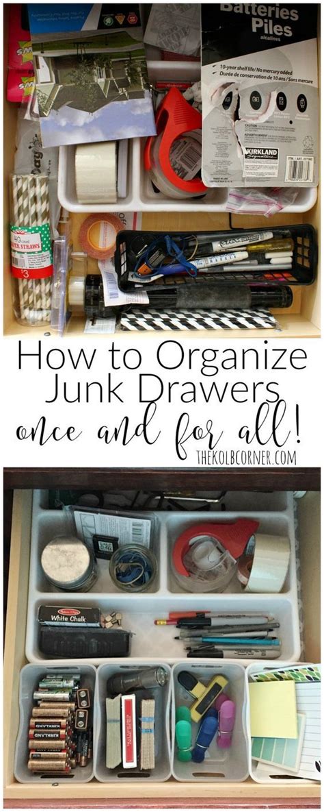 how to organize junk drawers once and for all junk drawer organizing junk drawers home