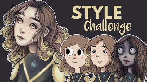 If you asked me whether or not i thought developing your own signature art style was an absolute necessity before you begin selling your art. Art Style Challenge! Speedpaint - YouTube