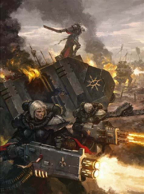 Just A Repost — Wh40kartwork Sisters Of Battle Warhammer 40k Artwork