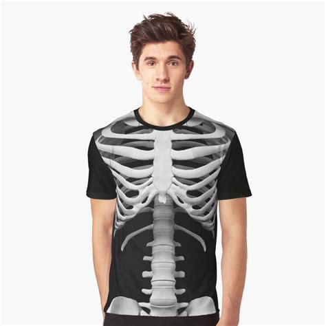 Chest Bones X Ray Skeleton Costume Halloween 3d T Shirts Movie T Shirts Halloween Cosplay