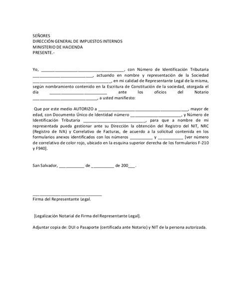 Formato De Carta De Autorizacion Para Tramites Actualizado Julio 2022