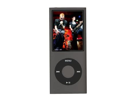 Apple Ipod Nano 4th Gen 20 Black 16gb Mp3 Mp4 Player Mb918lla