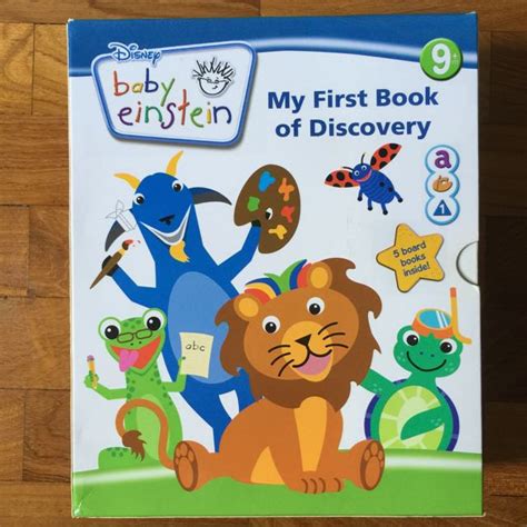 Baby Einstein My First Book Of Discovery 5 Board Books Hobbies