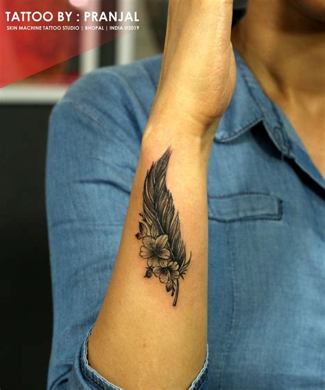 Feather Tattoo Feather Tattoo Arm Wrist Tattoo Cover Up Tattoos