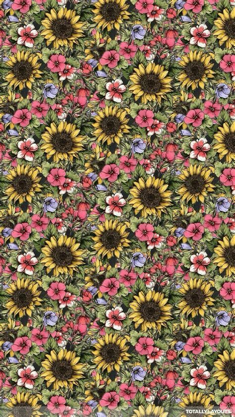 Pin By Isabely Martins On Papeis De Parede Sunflower Wallpaper