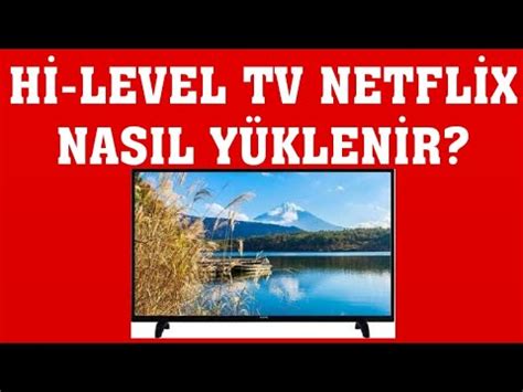 Hi Level Tv Netflix Y Kleme Nas L Yap L R Youtube