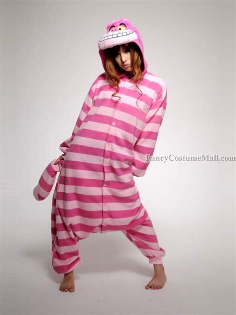 Cheshire Cat Onesie Kigurumi Pajama Fancy Costume Mall